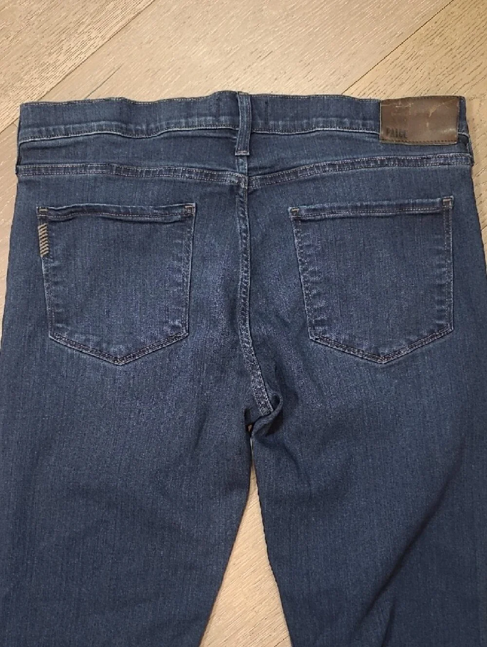 EUC PAIGE Federal Jeans Men's sz 33/31 Slim Straight Leg Denim